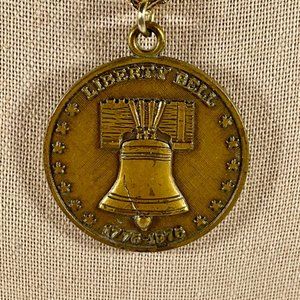 Pendant/Necklace VINTAGE Liberty Bell Commemorates the USA's 200th Anniversary